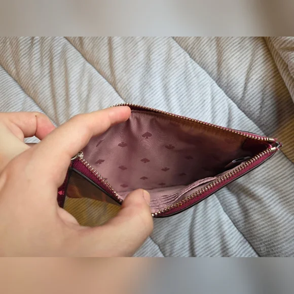 Kate Spade Red and Pink Women's Wrist Wallet - Picture 4 of 4